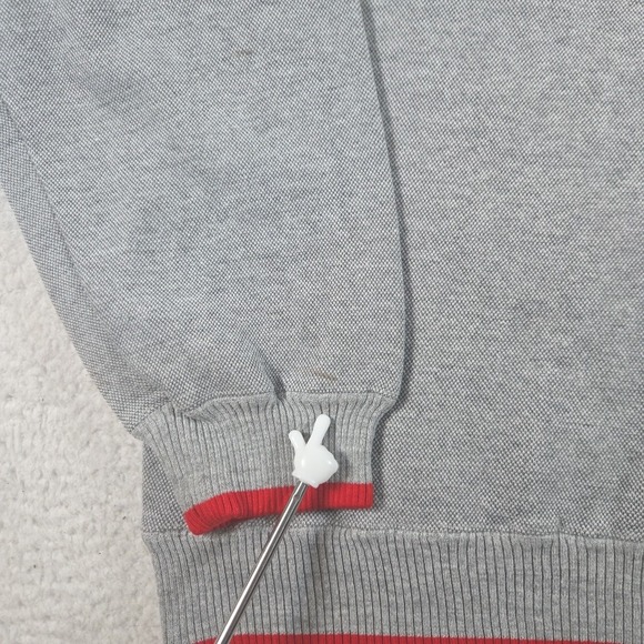 Vintage Nebraska Huskers Sweatshirt Logo Athletic Gray Size Large Embroidered - Picture 2 of 10